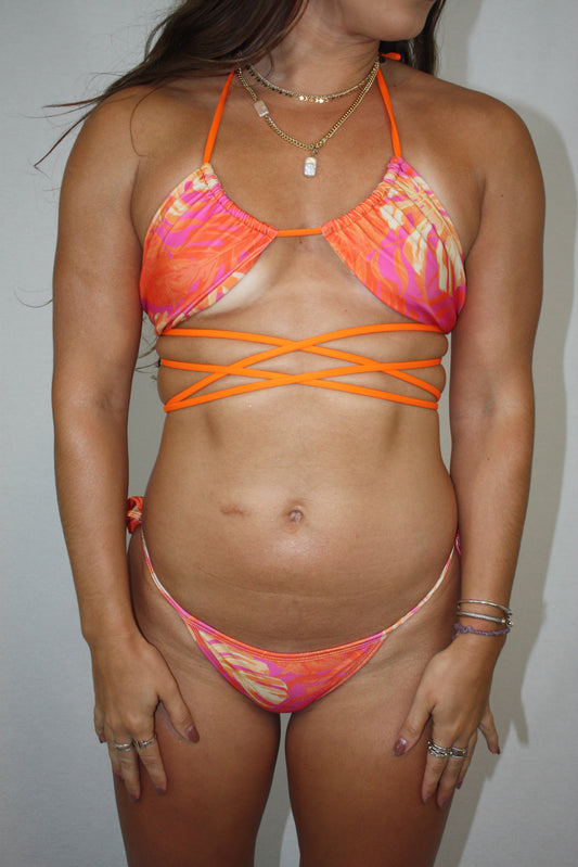 Caribbean Bottom - Sunrise Palm